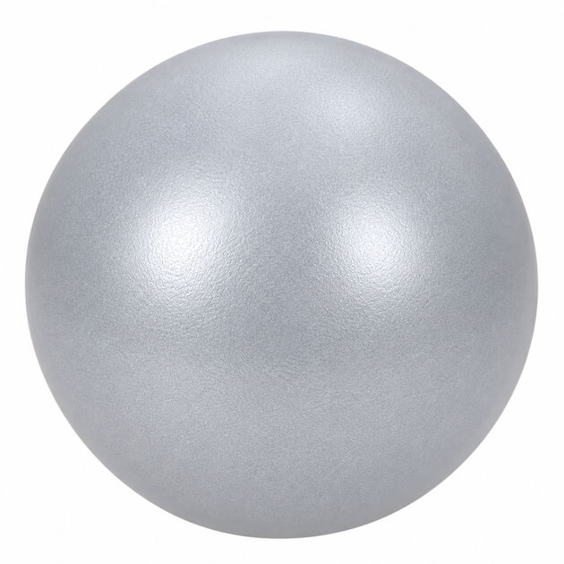 Мяч для фитнеса и пилатеса MS 4503(Silver) серебристый 22 см, 100 гр - Фото 1 Мяч для фитнеса и пилатеса MS 4503(Silver) серебристый 22 см, 100 гр - изображение 1