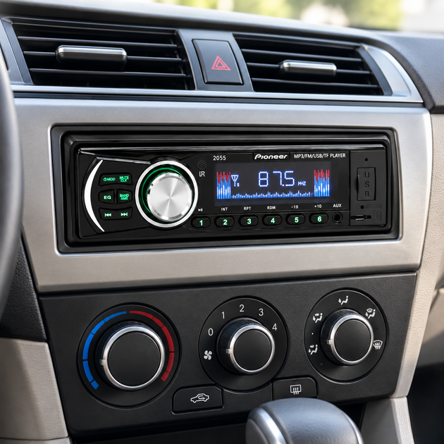 Автомагнитола 2055 ISO / Магнитола MP3+FM+USB+SD карты памяти +AUX 4x50W / Автомагнитола+пульт - изображение 2