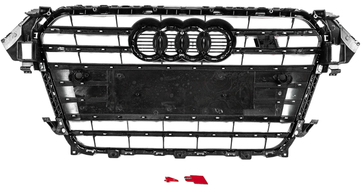 Передня решітка радіатора S-style для Audi A4 B8 2007-2015 рр. - зображення 3