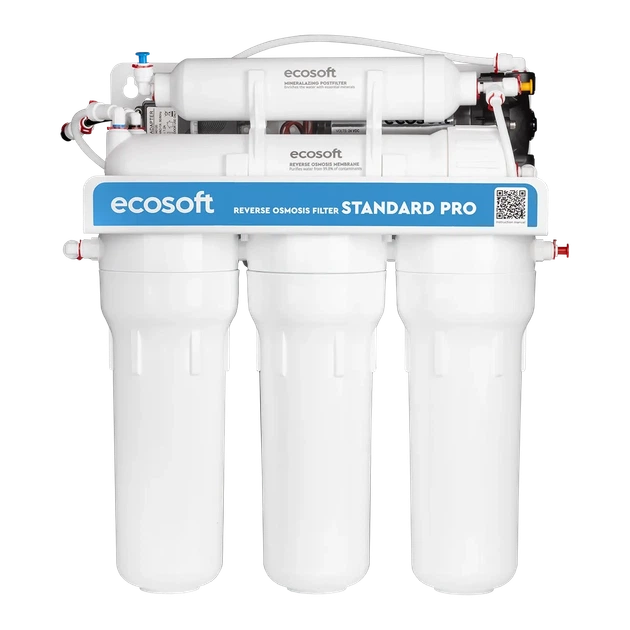 Фільтр зворотного осмосу Ecosoft Standard PRO з мінералізацією та помпою (MO550MPECOSTD) - изображение 2