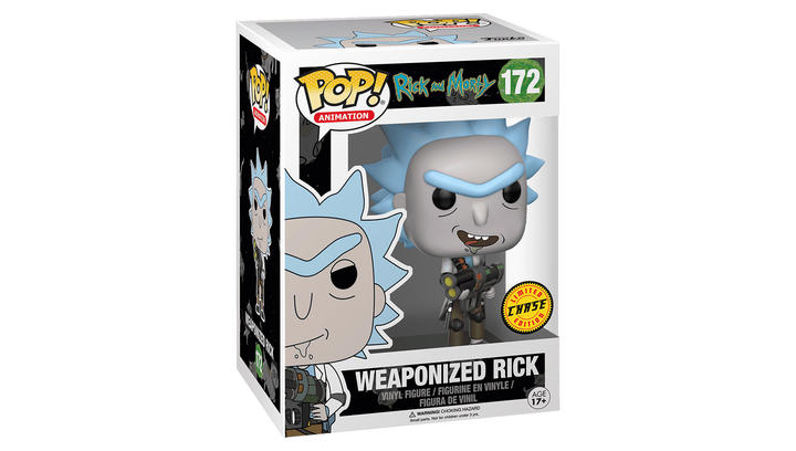 Фігурка FUNKO POP! Рік і Морті Rick & Morty Weaponized Rick Chase 124mm 172 12439-PX-1QW - зображення 2