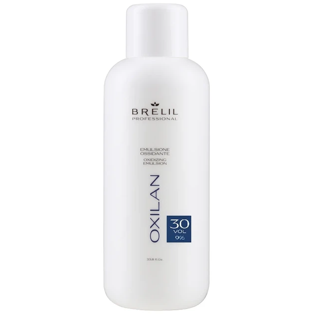 Окислювальна емульсія BRELIL Professional OXILAN 9% (30 Vol) 1000 мл - Фото 1 Окислювальна емульсія BRELIL Professional OXILAN 9% (30 Vol) 1000 мл - изображение 1