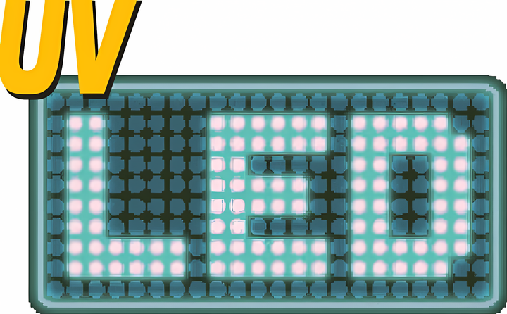 Набір ліхтар Yato ультрафіолетовий100 LED і окуляри YT-08582 (5906083062421) - Фото 5 Набір ліхтар Yato ультрафіолетовий100 LED і окуляри YT-08582 (5906083062421) - зображення 5
