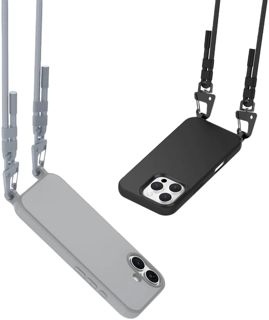 Etui Tech-Protect MagNecklace MagSafe do Apple iPhone 13 Mini Grey (5906302376117) - obraz 3