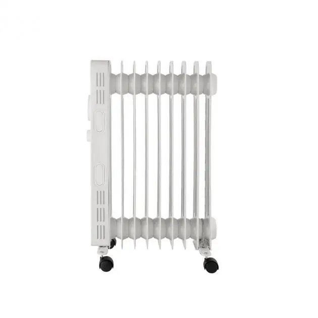 Масляный радиатор Kumtel Kum-1225S White 2000 Вт, 9 секций, термостат, защита от перегрева - изображение 3