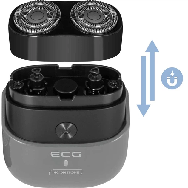 Бритва ECG ZH 2000 2Shave Moonstone - изображение 5
