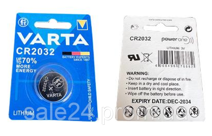 Батарейка Philips CR2032 3V, 5 шт. у блістері - Фото 4 Батарейка Philips CR2032 3V, 5 шт. у блістері - изображение 4
