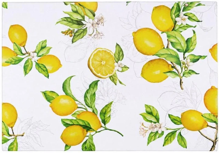 Блюдо овальное фарфоровое Сицилийский лимон 31x21 см - изображение 2