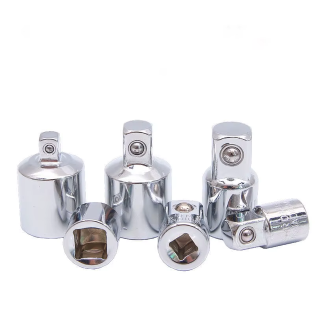 Набор переходников для торцевых головок 1/4", 3/8", 1/2" Cr-V (6 шт.) - изображение 3