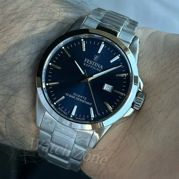 Чоловічий годинник FESTINA SWISS MADE F20024/3 - зображення 6