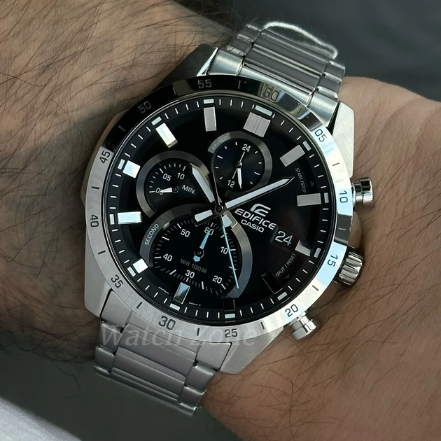 Чоловічий годинник CASIO EDIFICE EFR-571D-1AV - Фото 10 Чоловічий годинник CASIO EDIFICE EFR-571D-1AV - зображення 10