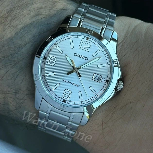 Чоловічий годинник CASIO MTP-V004D-7B2 - Фото 9 Чоловічий годинник CASIO MTP-V004D-7B2 - зображення 9