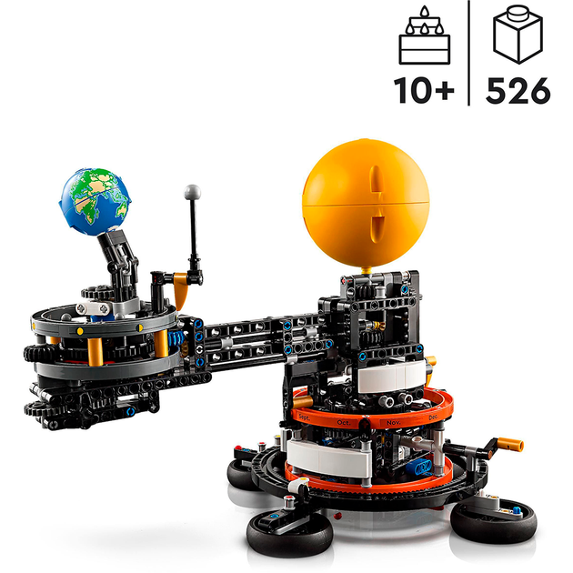 Конструктор LEGO Technic Земля и Луна на орбите 526 деталей (42179) - изображение 3