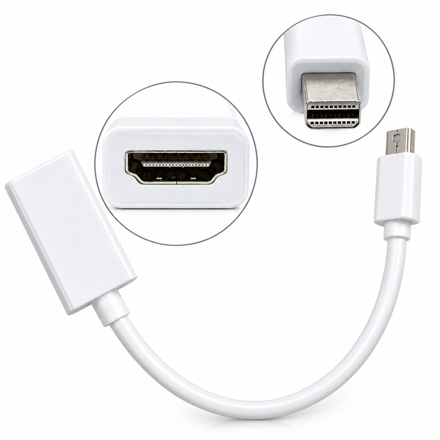 Адаптер Thunderbolt MiniDisplay port на HDMI 77243 - изображение 2