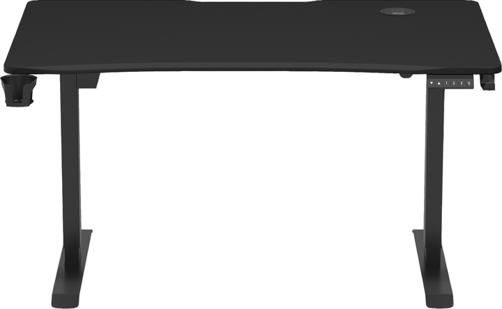 Стіл комп'ютерний Anda Seat Xtreme Pro 1400x750 мм з електричним регулюванням висоти Чорний (6977890868215) - зображення 6
