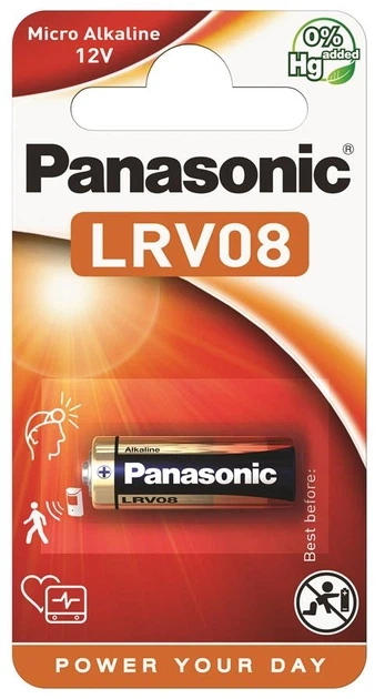 Батарейка Panasonic LRV08 A23 12V, 1 шт - зображення 2