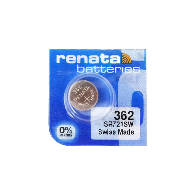 Батарейка Renata 361-362 G11 (SR721SW), 1 шт. - зображення 2