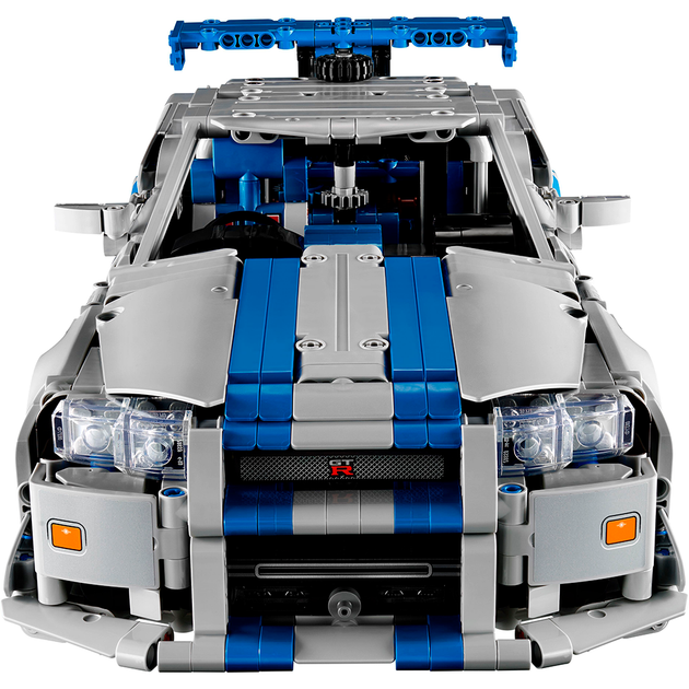 Конструктор LEGO Technic Двойной форсаж Nissan Skyline GT-R (R34) 1410 деталей (42210) - изображение 6