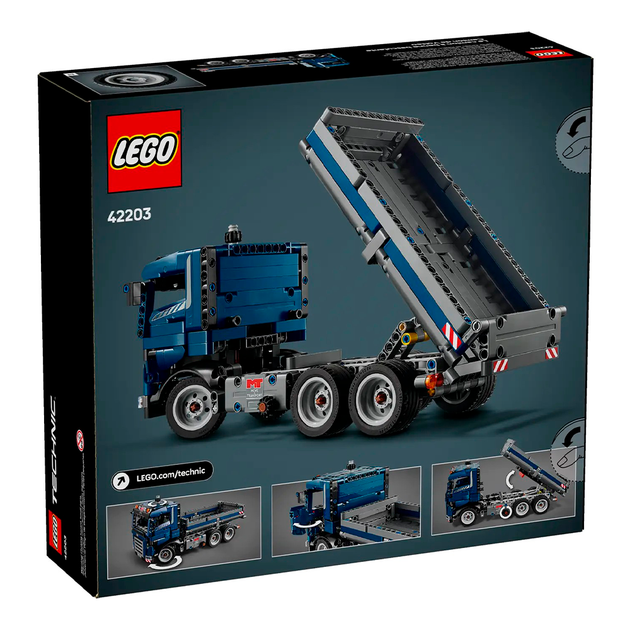 Конструктор LEGO Technic Самоскид 462 деталі (42203) - Фото 2 Конструктор LEGO Technic Самоскид 462 деталі (42203) - зображення 2