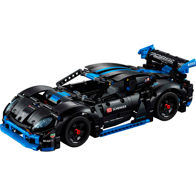 Конструктор LEGO Technic Автомобиль для гонок Porsche GT4 e-Performance 834 детали (42176) - изображение 3