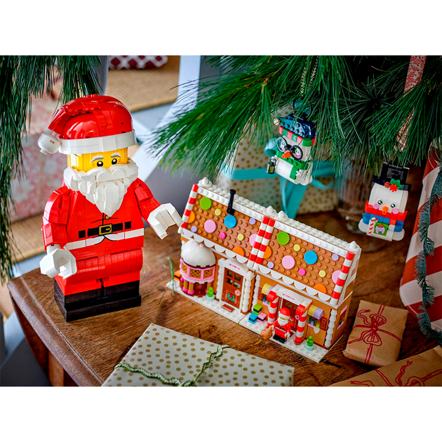 Конструктор LEGO Увеличенная минифигурка Санты 761 деталь (40820) - изображение 8