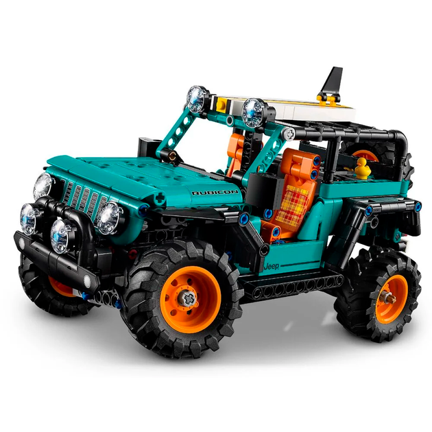 Конструктор LEGO Technic Внедорожник Jeep® Wrangler Rubicon 723 детали (42227) - изображение 3