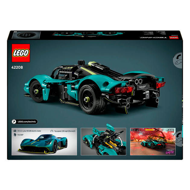 Конструктор LEGO Technic Aston Martin Valkyrie 707 деталей (42208) - зображення 2