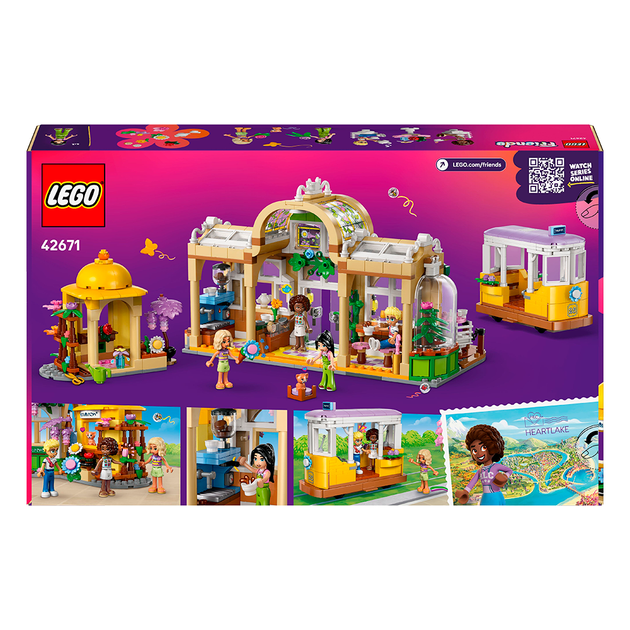 Конструктор LEGO Friends Кав'ярня з рослинами і квіткова крамниця 1138 деталей (42671) - зображення 2