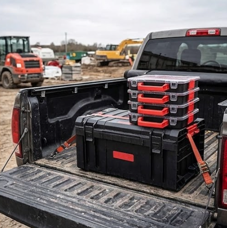 Набор ящиков для инструментов Qbrick System PRO Toolbox 5 PRO Organizer 450x334x240 - Фото 7 Набор ящиков для инструментов Qbrick System PRO Toolbox 5 PRO Organizer 450x334x240 - изображение 7