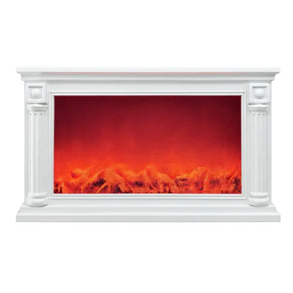 Камін декоративний з LED-підсвіткою 64*13*37 см, білий(SP-60W)(PR) - Фото 1 Камін декоративний з LED-підсвіткою 64*13*37 см, білий(SP-60W)(PR) - изображение 1