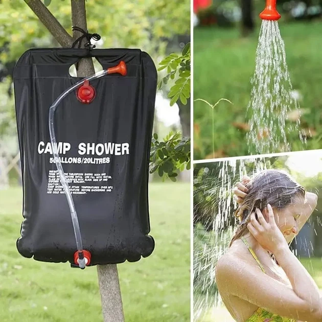 Туристичний переносний душ Easy Camp Solar Shower 20 л із сонячним нагрівом - изображение 6