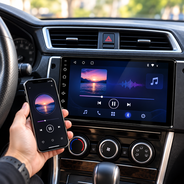 Магнитола PI-306 MERCEDES / Автомагнитола 2DIN / ANDROID 10.0 3/32GB / Мультимедийная система в авто. - изображение 2