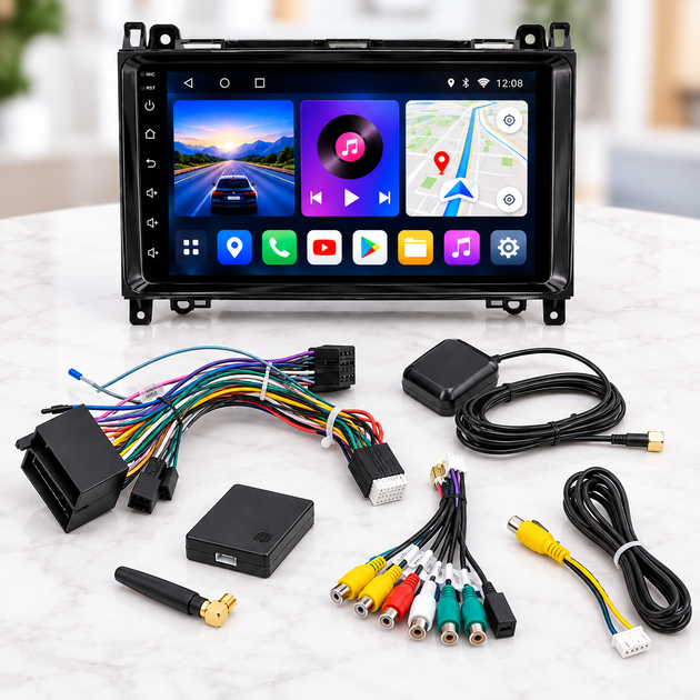 Магнитола PI-306 MERCEDES / Автомагнитола 2DIN / ANDROID 10.0 3/32GB / Мультимедийная система в авто. - изображение 4