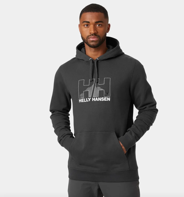 Худи мужское Helly Hansen Nord Graphic L Чорний 62975-981 - Фото 1 Худи мужское Helly Hansen Nord Graphic L Чорний 62975-981 - изображение 1