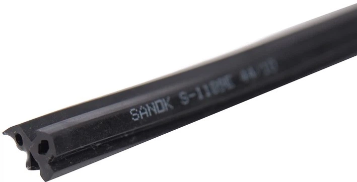 Ущільнювач притвора STOMIL Sanok WinTech (стулковий) 1 м Чорний (S-1530_win_1) - зображення 5