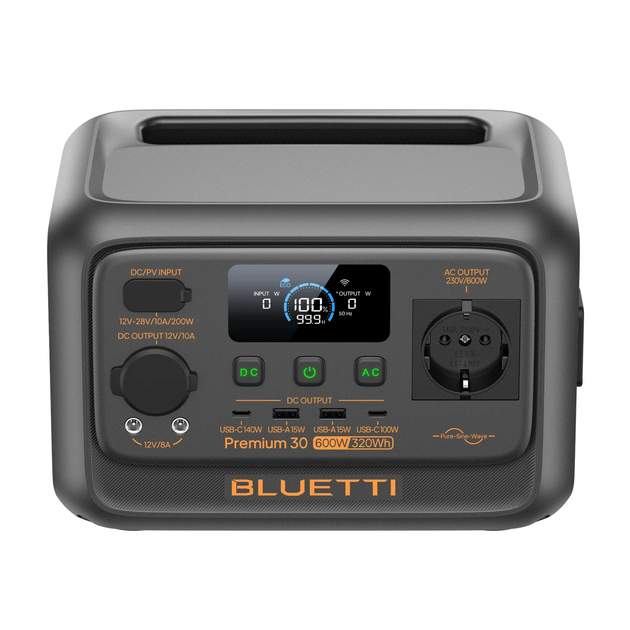 Зарядная станция BLUETTI Premium 30 V2 600 Вт 320 Вт/ч - изображение 2