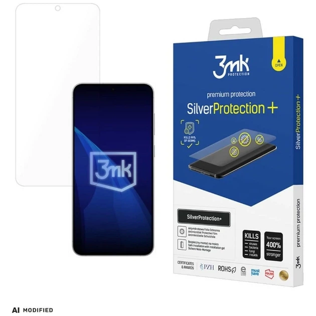 Захисна плівка 3mk SilverProtection+ для Samsung Galaxy S26 FE (5903108792653) - Фото 1 Захисна плівка 3mk SilverProtection+ для Samsung Galaxy S26 FE (5903108792653) - зображення 1