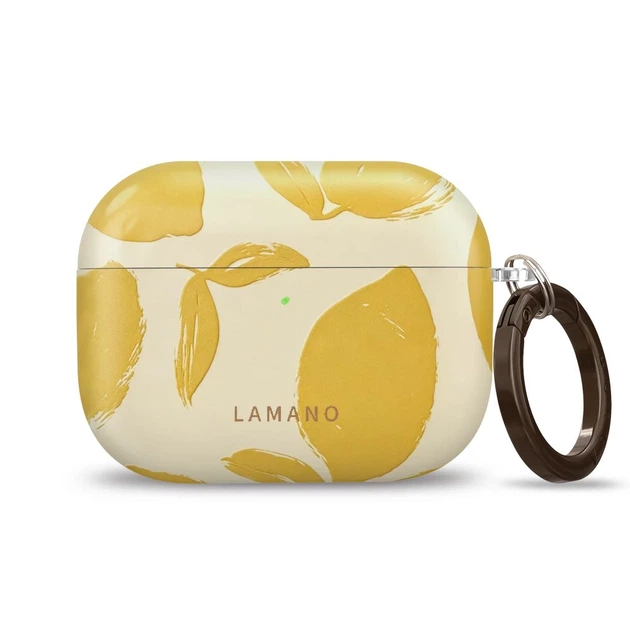 Чехол Tech-Protect Lamano для AirPods Pro 3 Lemon Haze (5906302343027) - Фото 3 Чехол Tech-Protect Lamano для AirPods Pro 3 Lemon Haze (5906302343027) - изображение 3