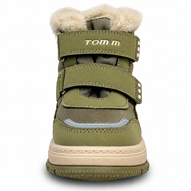 Зимние сапоги Tom.m для мальчика с LED подсветкой, хаки на липучках, размер 26 (16,5 см) - Фото 3 Зимние сапоги Tom.m для мальчика с LED подсветкой, хаки на липучках, размер 26 (16,5 см) - изображение 3