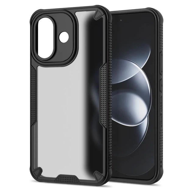 Чехол Tech-Protect Rugged Shield для Xiaomi Redmi Note 17 Pro 5G Matte Black (5906302343553) - Фото 2 Чехол Tech-Protect Rugged Shield для Xiaomi Redmi Note 17 Pro 5G Matte Black (5906302343553) - изображение 2