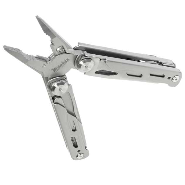Мультитул Mächtz MMT-7121 CITADEL NS 21+11в1, многофункциональный инструмент, Natural Silver - изображение 3