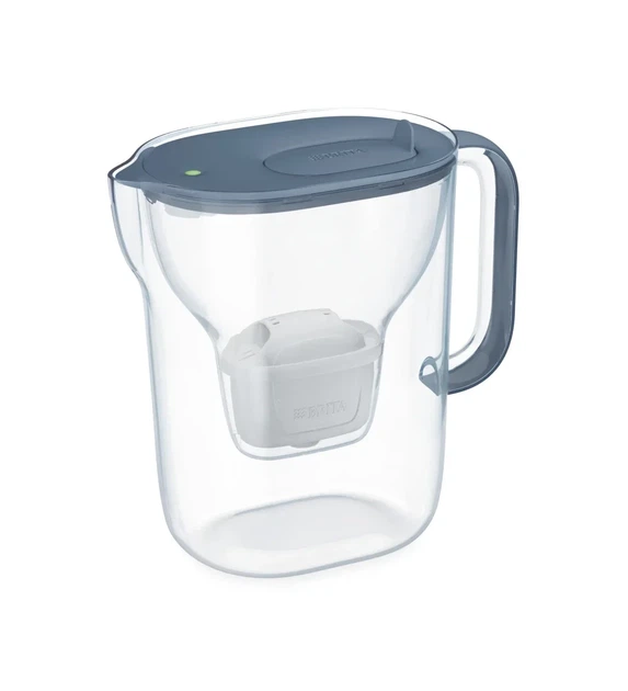 Фільтр-глечик Brita Style Essential XL Mxpro сіро-блакитний + 3 картриджа (1061060) - Фото 2 Фільтр-глечик Brita Style Essential XL Mxpro сіро-блакитний + 3 картриджа (1061060) - зображення 2
