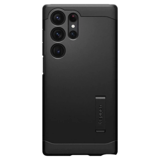 Чехол Spigen Tough Armor для Samsung Galaxy S23 Ultra Black (ACS05623) - Фото 2 Чехол Spigen Tough Armor для Samsung Galaxy S23 Ultra Black (ACS05623) - изображение 2