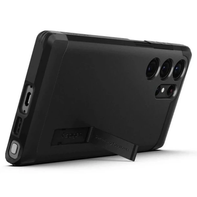Чехол Spigen Tough Armor для Samsung Galaxy S23 Ultra Black (ACS05623) - Фото 11 Чехол Spigen Tough Armor для Samsung Galaxy S23 Ultra Black (ACS05623) - изображение 11
