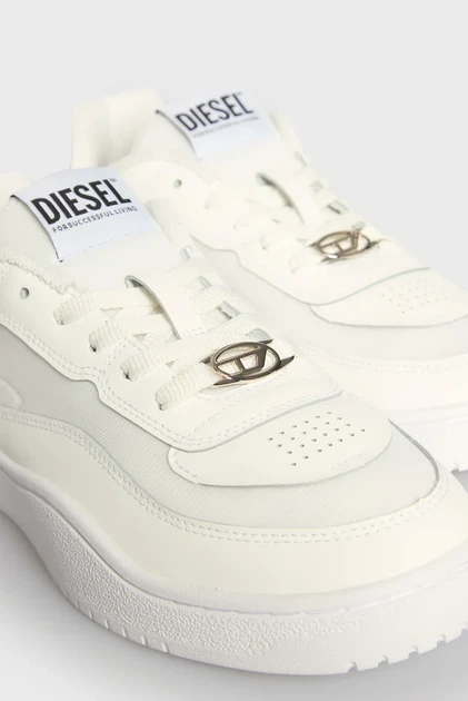 Чоловічі білі снікерси OVAL SKATE Diesel 42 Y03511 P8123 - Фото 2 Чоловічі білі снікерси OVAL SKATE Diesel 42 Y03511 P8123 - зображення 2