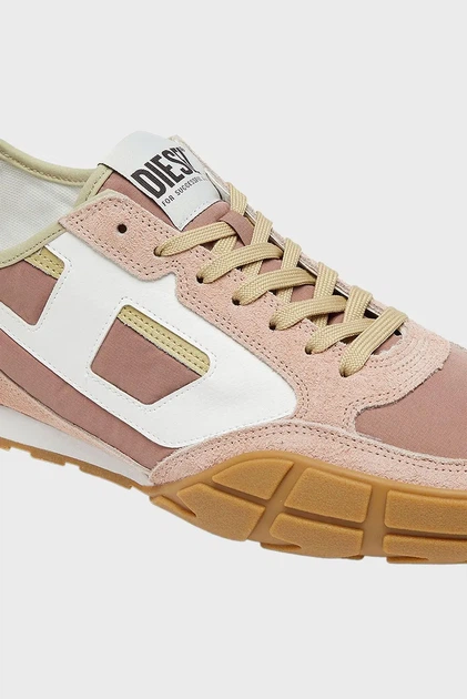 Жіночі рожеві замшеві кросівки PAGODHA / S-PAGODHA LOW W SNEAKERS Diesel 40 Y03687 P8404 - Фото 2 Жіночі рожеві замшеві кросівки PAGODHA / S-PAGODHA LOW W SNEAKERS Diesel 40 Y03687 P8404 - зображення 2