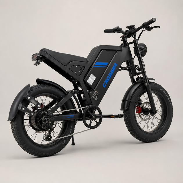 Електровелосипед Crosser E-GT20 60V/1500W/25Ah - Фото 7 Електровелосипед Crosser E-GT20 60V/1500W/25Ah - изображение 7
