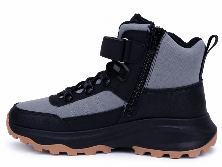 Демисезонные ботинки для мальчиков Clibee KD746-12/37 Серый 37 размер - 23,5 см стелька - изображение 4