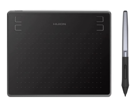 Графічний планшет Huion HS64 black, 10X6.25', 5080 LPI, 8192 levels - Фото 1 Графічний планшет Huion HS64 black, 10X6.25', 5080 LPI, 8192 levels - зображення 1