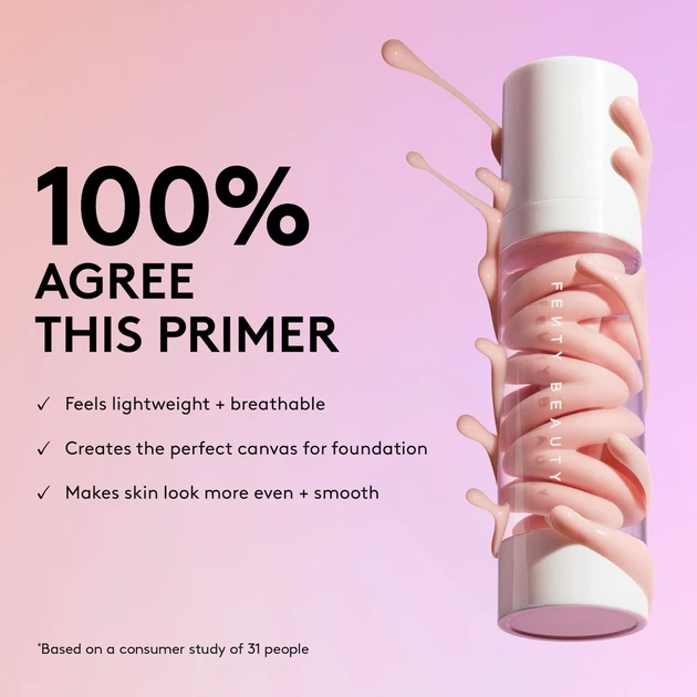 Матирующий праймер FENTY BEATY Grip Trip Mattifying + Blurring Primer Mini 15 ml - изображение 5